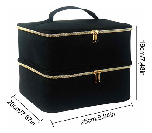 Bolsa Transportadora De Esmalte Com 2 Camadas Para 30 Garraf 1