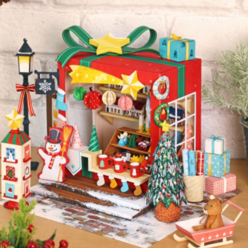 Papercraft Navidad En Miniatura  Para Imprimir 0