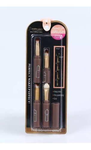 Set Maquillaje Mascarilla Para Labios + Kit X6u Brochas 1
