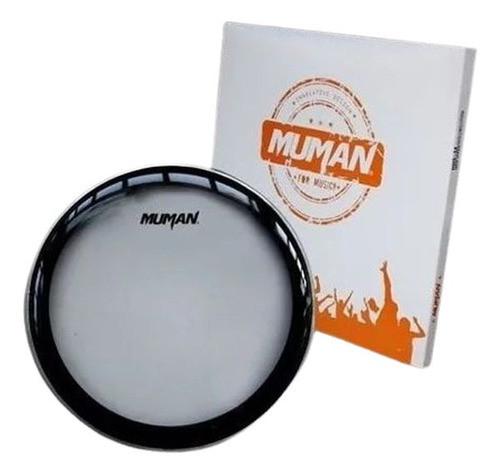 Parche Clear C/ Dumper Para Bateria 10 Pulgadas Muman Hclc 0