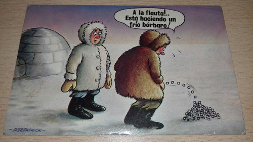 17 - Antigua Postal Comica Humoristica Ediciones Maucci 0