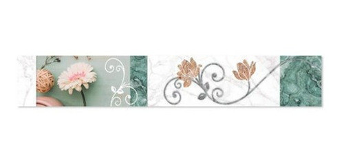 Guarda Ceramica Piu Gerbera 5x30 Revestimiento Pared 0