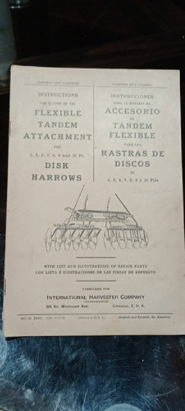 Catalogo Antiguo Tandem Flexible Rastras International 0