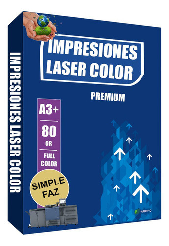 100 Impresiones Color A3+ Simple Faz En El Acto 0