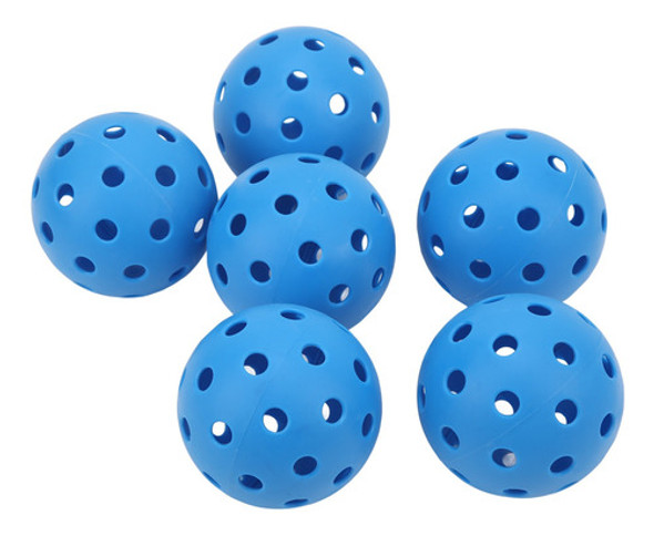 Conjunto De Bolas De Picleball De Treinamento Com 6 Peças De 0