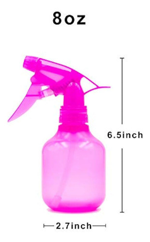 Youngever Paquete De 6 Botellas De Spray De Plástico Vacías, 1
