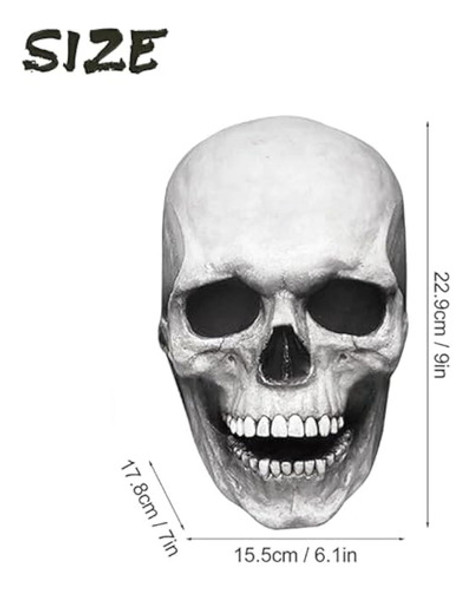 Máscara De Calavera De Halloween, Máscara De 1