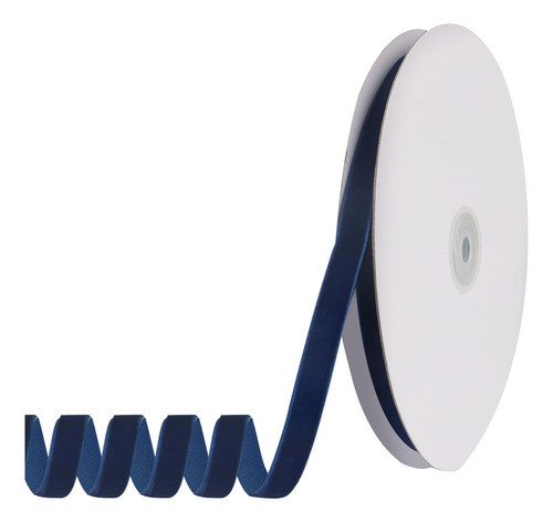 Cinta Terciopelo Azul Marino 38 X 20 Yardas 0