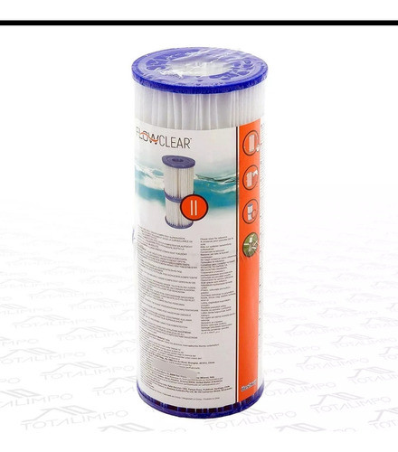 Pack 2 Cartuchos Para Filtro Pileta 1
