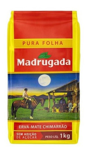 Erva Mate Chimarrão Madrugada Pura Folha 1 Kg Gaúcho 1