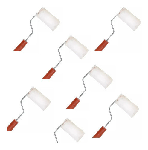 Mini Rodillo Fibra Epoxi  5cm Pack X50 Sintético Proinfer Mm 0