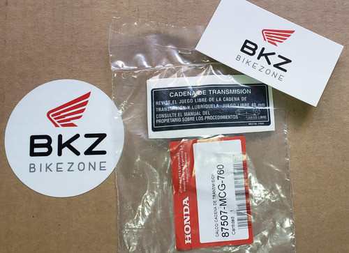 Calco Original Tension Cadena Honda Nx 400 Falcon Nx4 Ar 1