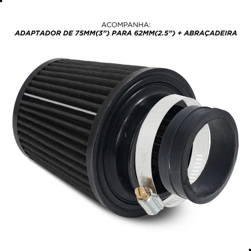 Filtro Conico Rci Doble Flujo Altura 150mm Ancho 130mm 1