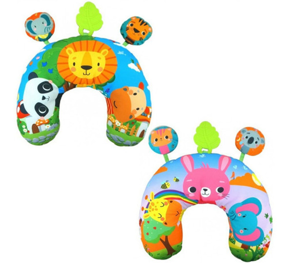 Almohada Didactica Sonajero Chifle Gimnasio Bebe Almohadon 0
