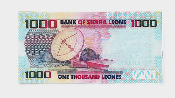 Fk Billete Sierra Leona 1000 Leones 2013 P 30b Sin Circular. 1 Fk Billete Sierra Leona 1000 Leones 2013 P 30b Sin Circular. 1