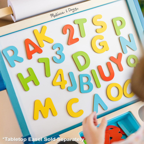 Letras Y Números Magnéticos De Madera Para Niños De 1