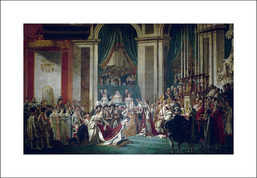 Lamina Fine Art La Consagración De Napoléon J.l. David 70x48 0