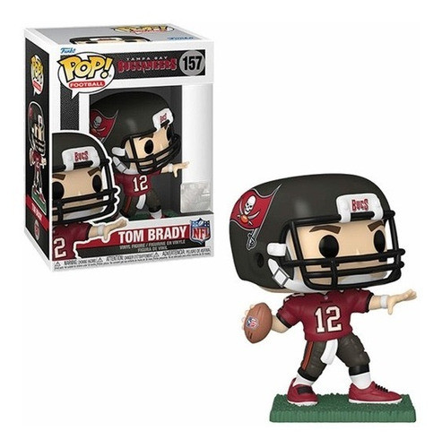 Funko Pop Nfl Buccaneers Tom Brady #157 Nuevo Original 0