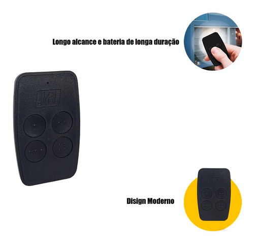 Controle Remoto Jfl Cr 4t 433,92mhz 4 Botões 1