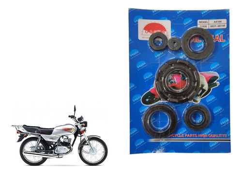 Juego Retenes De Valvula Motor Suzuki Ax100 6 Piezas Osaka 0