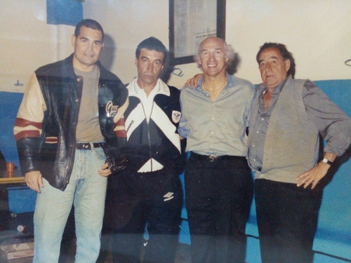 Fotografia Bianchi Chilavert Basualdo Y Carlos Montaño. 1