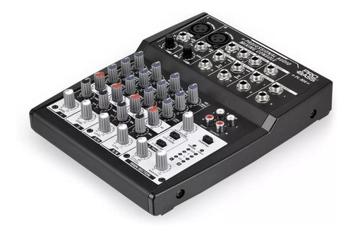 Consola Pro Bass 8 Canales Xlr Phantom Rca Eq 3 Bandas 8 Ent 1