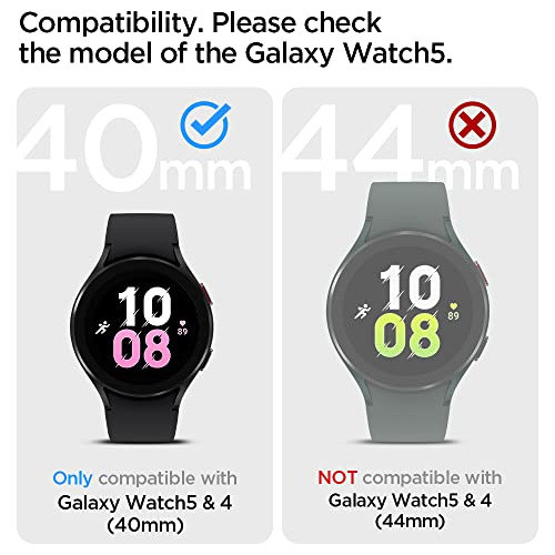 Estuche Spigen Para Galaxy Watch 5/4 - Negro Mate. 1