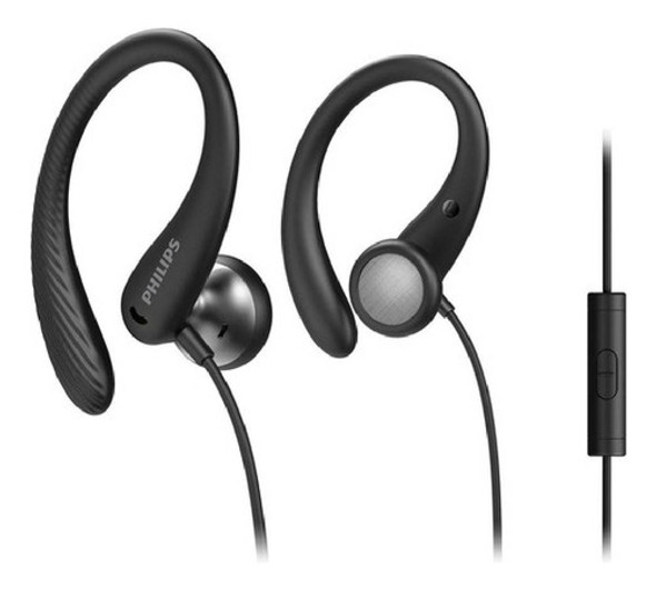 Auriculares In Ear Deportivos Negro Philips - Mosca 1