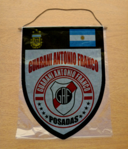 Banderin Shield 40cm Guarani Antonio Franco 0