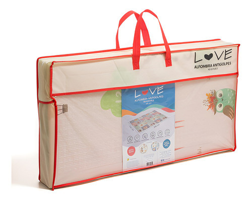 Alfombra Antigolpes Animales Piso Espuma Reversible Plegable 0