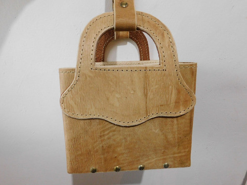 Matera Canasta Cuero Crudo 0