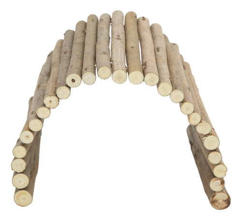 Ponte De Madeira Para Hamsters Small Animal Bendy Bridge Par 1