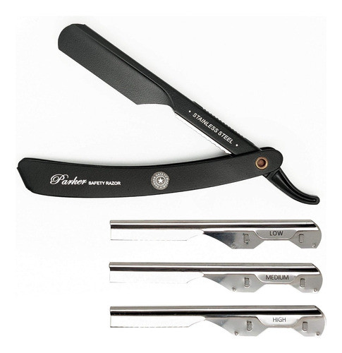 Navalhete De Barbear Parker Inox Ptabk 0