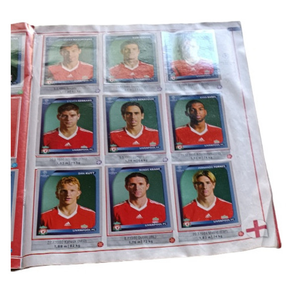 Álbum De Figuritas Champions League De 2008-2009,c/faltantes 1