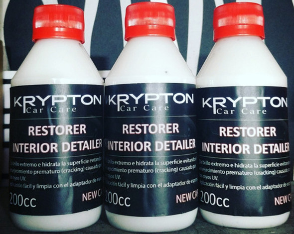 Kit Restaurador De Volantes 307+ Restorer Interior Detailer 1 Kit Restaurador De Volantes 307+ Restorer Interior Detailer 1