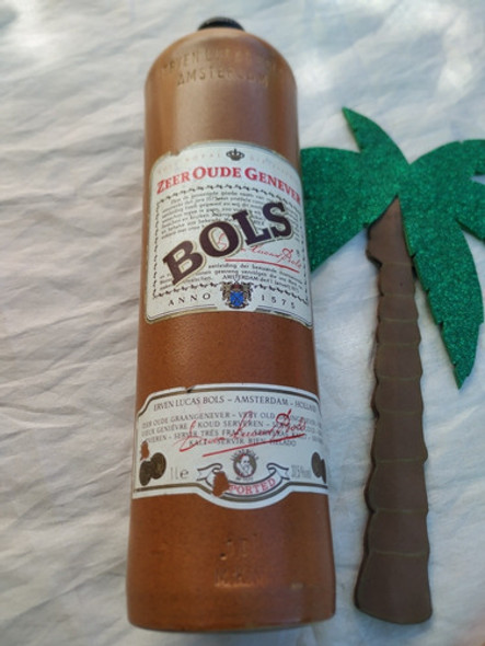 Porrón De Ginebra Bols De Holanda Antiguo Impecable Sellado 0