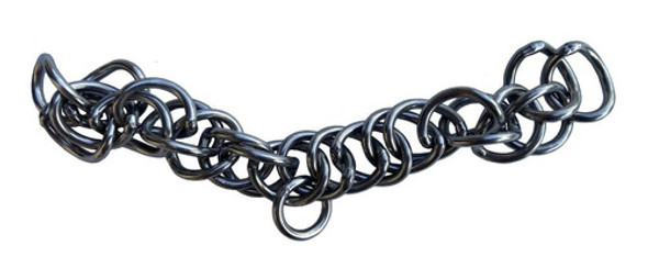 Barbijo Barbada Cadenita Acero Inoxidable Para Freno Caballo 0