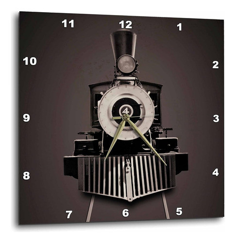 3drose Dpp_54399_3 Tren Locomotora Que Viene Del Reloj De Pa 0
