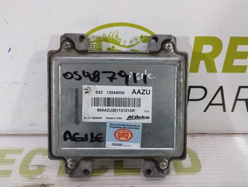 Modulo De Inyeccion Chevrolet Agile 1.4 (05487911) 1