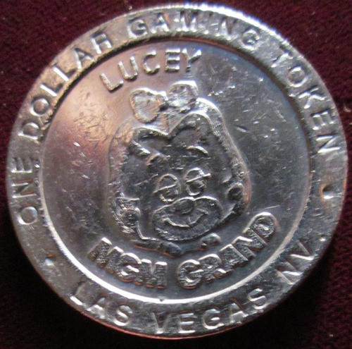 Ficha Moneda De Las Vegas Juego One Dollar 0