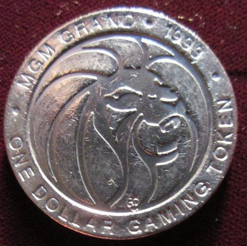 Ficha Moneda De Las Vegas Juego One Dollar 1