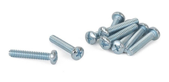 Tornillos Cabeza Tanque 1/8 X 5/8  Pack X 100 Unid C/tuercas 1