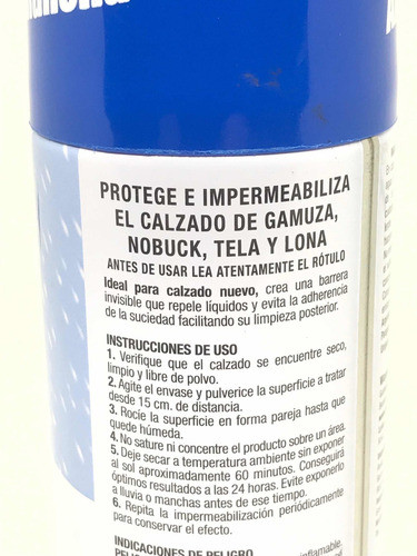 Protector Wassington De Gamuza, Nobuck Y Telas Pack X 6u 1