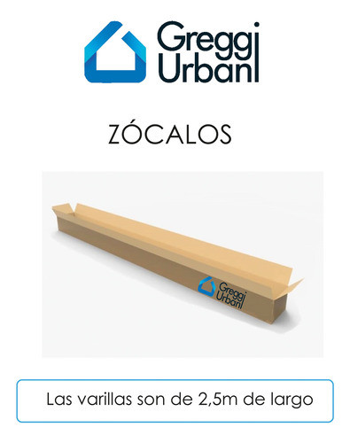 Zocalo Atrim Cromo Mate 10 Cm 1