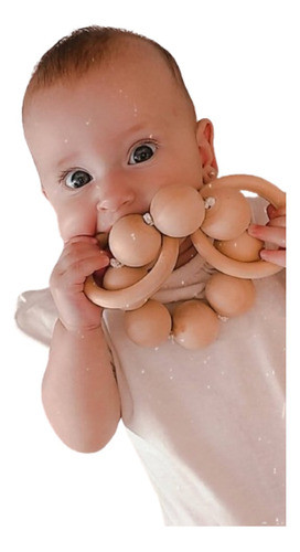 Mordillo Montessori De Madera Natural - Marca Ordecook 0