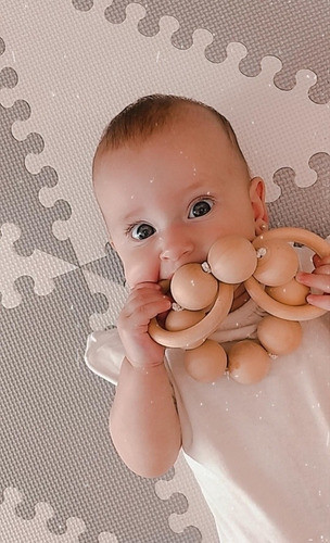 Mordillo Montessori De Madera Natural - Marca Ordecook 1