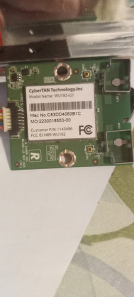 Botón Encendido Sensor Y Placa Wifi Tv Noblex Ea40x5100 1