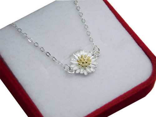 Pulsera Girasol Plata Italiana 925 Importado 0
