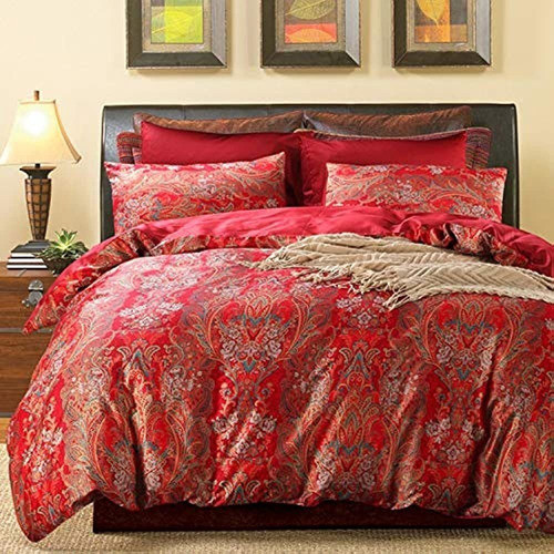 Abreeze Boho Luxury Bohemian Retro Boho Bedding King 3 Pieza 0