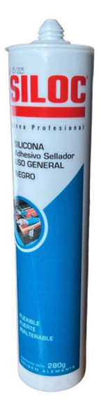 Silicona Adhesivo Sellador Uso General Negro 0
